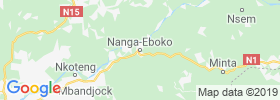 Nanga Eboko map